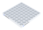 GFK ISO-FR 3660×1100 мм, ячейка 38×38 мм, толщина 30 мм, RAL 7035