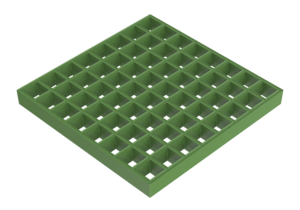 Стеклопластиковый настил GFK