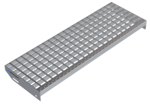 Ступени из решетчатого настила